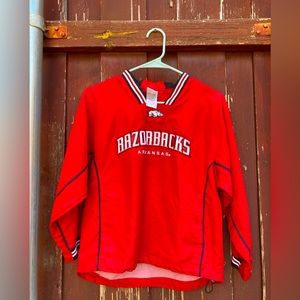 Razorback Windbreaker perfect for any University Arkansas fan!!